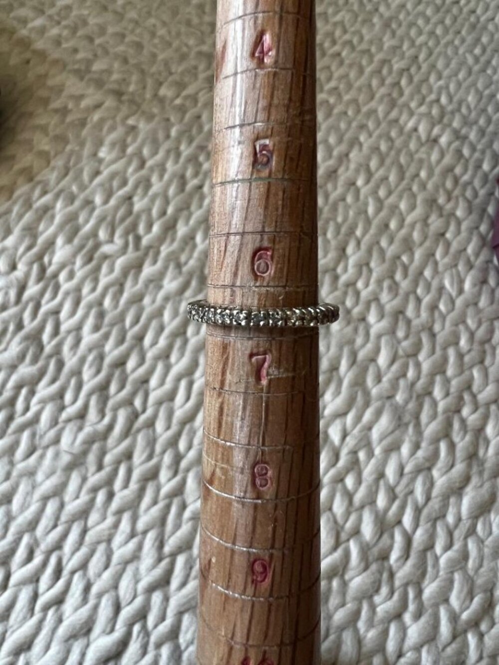 Ladies Diamond Eternity Ring - Picture 2 of 6